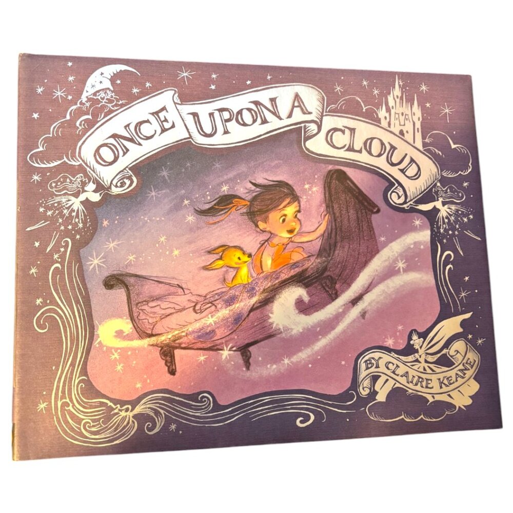 Once Upon‎ a Cloud - Hardcover By Keane, Claire - Like New  Children's book